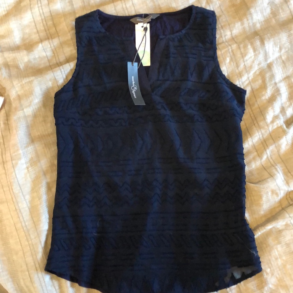 NWY Market and Spruce tank top